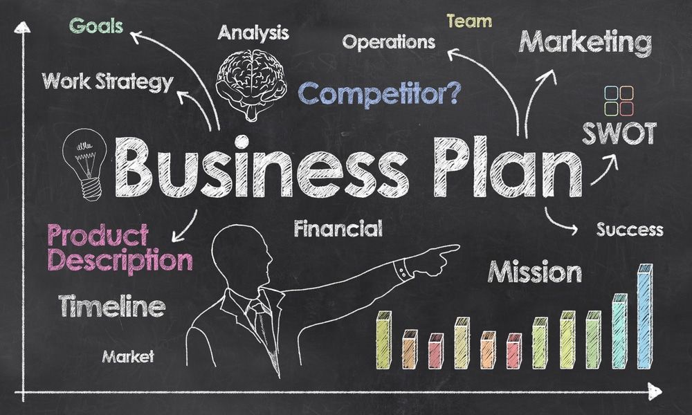 What should the business plan contain?